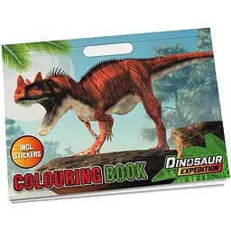 Розмальовка зі стікерами Moxy Dinosaur Expedition 25 аркушів (961028) - мініатюра 3