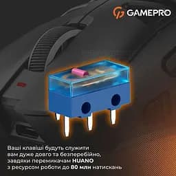 Миша GamePro Genesis Spider Wireless/Bluetooth/USB PixArt PAW3311 Sensor White (GM870B) - мініатюра 10