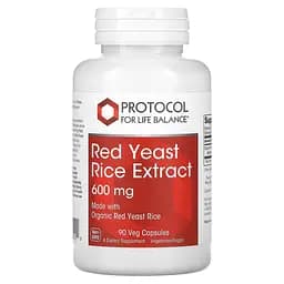 Червоний дріжджовий рис Protocol for Life Balance Red Yeast Rice 90 капсул
