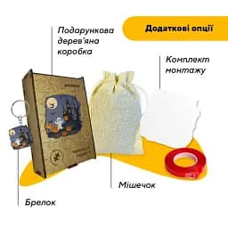 Пазл дерев'яний Примарне Подвір'я, А4, Дерев'яна коробка 100 елементів - мініатюра 5