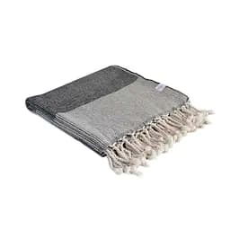 Плед Lotus Home - Albury natural grey 130x170