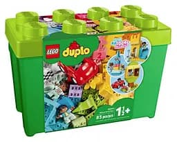 Конструктор LEGO DUPLO® Велика коробка з кубиками 85 деталей (10914) - мініатюра 10