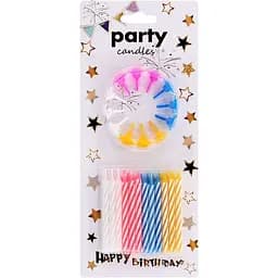 Набір свічок Offtop З Днем Народження 24 шт. (833629)