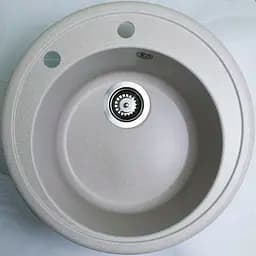 Кухонна мийка Adamant Sun 510x200 Бежевий avena 4824296100106 - мініатюра 3