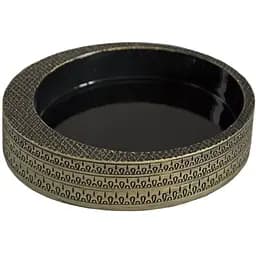 Мыльница Irya Lane bronz, 13х10 см, бронзовая (svt-2000022265508)