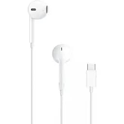 Навушники з мікрофоном Apple EarPods with USB-C White (MYQY3)