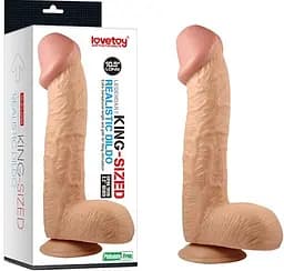 Фалоімітатор King-Sized Realistic Dildo 10.5" тілесний
