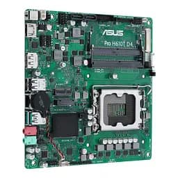 Материнcька плата PRO H610T-CSM s1700 H610 2xDDR5 M.2 HDMI DP LVDS Thin mITX Asus teh0018980 - мініатюра 4