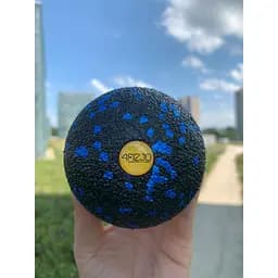 Масажний м'яч 4FIZJO EPP Ball 08 Black/Blue 4FJ1257 (P-5907222931257) - мініатюра 3