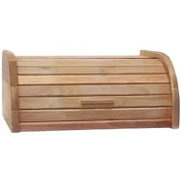 Хлібниця дерев'яна Mazhura 40.5x30.5x20.5 см бежева (mz502876)