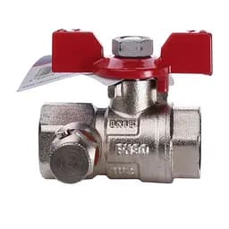 Кран кульовий повнопрохідний Arco VA30 1/2″ 152203 з краном Маєвського - мініатюра 2