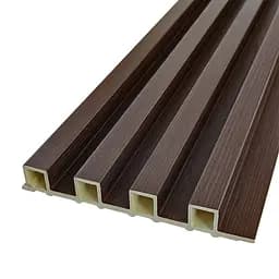 Декоративна стінова рейка Sticker Wall  160x23x3000мм (D) SW-00001535 Темно-коричнева