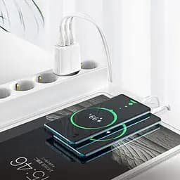 Адаптер мережевий HOCO Amazing three-port charger N15 3USB, 3.4A - мініатюра 6