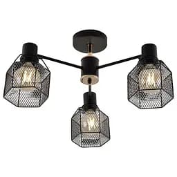 Люстра в стиле лофт V XA1506/3 BK+ FGD