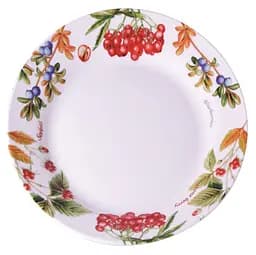 Тарелка обеденная Keramia Лесные Ягоды, 23 см (K24-198-048)