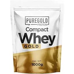 Протеин Pure Gold Compact Whey Gold 1 кг Клубничное мороженое