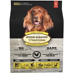 Сухой корм для собак Oven-Baked Tradition, из свежего мяса курятины, 5,67 кг