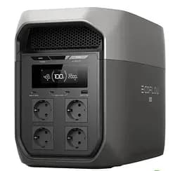 Зарядна станція EcoFlow DELTA 3 Max 2400Вт (Пік 4800 Вт) 2048 Вт·год Найновіші батареї LiFePO4 Наші Розетки - мініатюра 2