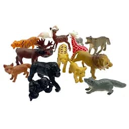 Набор животных Bambi Animal Kingdom 9618-32 детский 12 шт. от 4 см