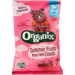 Печенье детское Organix Летние фрукты рисовое органическое 40 г