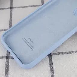 Чохол Silicone Case Full Camera Protective AA Apple iPhone 13 6.1" Синій / Lilac Blue - мініатюра 3