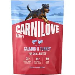 Сухий корм для собак малих порід Carnilove Active Salmon & Turkey Small Breed лосось та індичка 1.5 кг