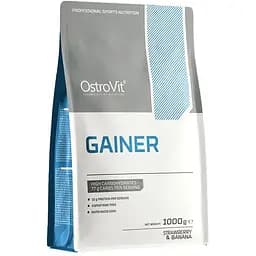 Гейнер OstroVit Gainer Strawberry & Banana 1000 г