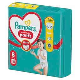 Підгузки-трусики Pampers Active Baby Pants розмір 8 (17+ кг) 32 шт. - мініатюра 2