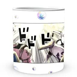 Кухоль GeekLand Неймовірні пригоди ДжоДжо JoJo's Bizarre Adventure Кіра Джоске І стенди JJ 02.415 330 мл білий - мініатюра 2