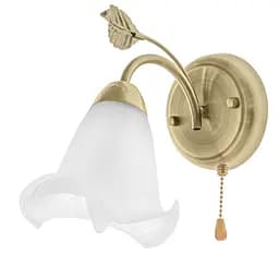 Бра Brille LK-635W/1 E14 AB направленного света настенное накладное классическое