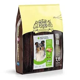 Сухий корм для дорослих собак Ягня з рисом DOG ADULT MEDIUM/MAXI Для активних та юніорів 1.6 кг