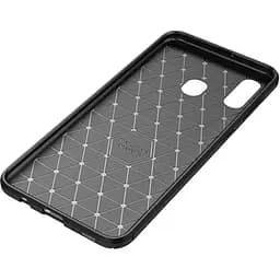 Чохол-накладка Toto TPU Carbon Fiber 1.5 mm Case Samsung Galaxy A40 Coffee - мініатюра 4