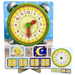 Розвиваюча гра Годинник - Вчимо час Ubumblebees (ПСД279) PSD279