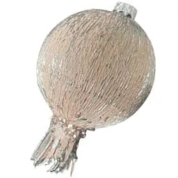 Гранат поталь Dashuri 80 мм 6 шт. срібло-пудра (24190302)