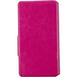 Чохол-книжка Toto Book Silicone Slide Universal Cover With Window 4.9"-5.2" Red