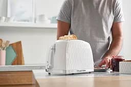 Тостер Russell Hobbs Honeycomb 26060-56 White - мініатюра 9