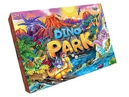 Настольная развлекательная игра "Dino Park" DTG95 Danko Toys, в коробке (4823102806952)