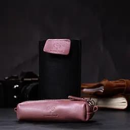 Жіноча шкіряна ключниця GRANDE PELLE 14х3х4 см acs0028320 - мініатюра 7