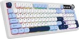 Клавіатура бездротова Ajazz AF98 PLUS White (AF98-PLUS-GB) - мініатюра 5