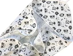 Байковое полотенце Moontime "Мишки"