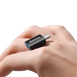 Перехідник Baseus Ingenuity Series Mini OTG Adaptor USB-A 3.1 to Type-C ZJJQ000001 - мініатюра 4