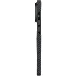 Чохол-накладка Pitaka MagEZ Case 4 Twill 600D Black/Grey для iPhone 15 Pro Max (KI1501PMA) - мініатюра 5