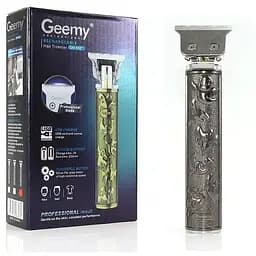 Професійна бездротова машинка для стрижки волосся Geemy Gm 6627 - мініатюра 2