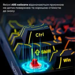 Клавіатура Ajazz NK68 Red switches Side Contour Black (NK68-R-S-B) - мініатюра 11