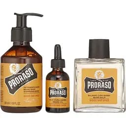 Подарунковий набір для догляду за бородою Proraso Wood&Spice в металевій коробці - мініатюра 3