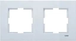 Рамка 2-постова Novella Срібло (93190602)