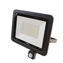 Світлодіодний прожектор Brille з датчиком руху HL-19P/100W NW IP65