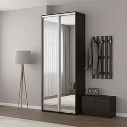 Шафа-купе Idea серія 10 90 x 45 x 210 см Венге темний Дзеркало