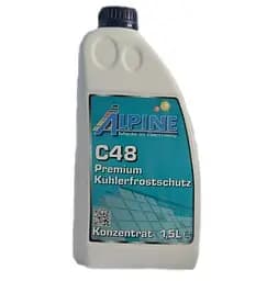 Антифриз Alpine C48 Kuhlerfrostschutz концентрат -80 ° C синій 1,5л