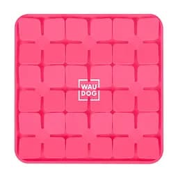 Килимок для пошуку корму Waudog Silicone 205х205х17 мм рожевий - мініатюра 3